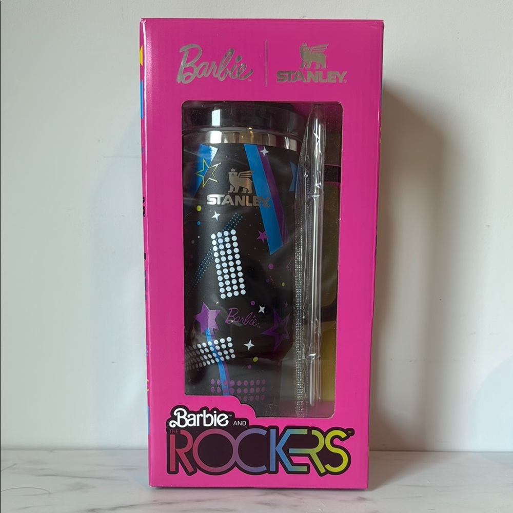 Stanley Barbie Rockers Black Tumbler